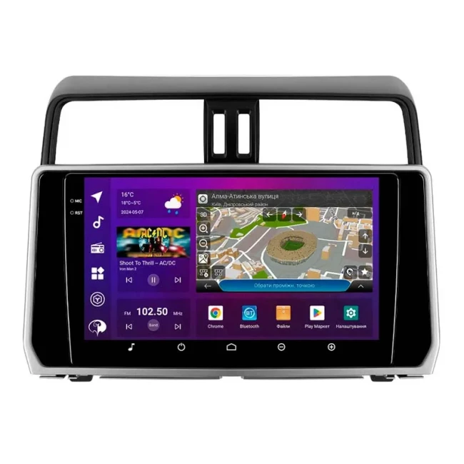 Мультимедийная система Phantom DVA-2K10 Pro Max 4G 360° Toyota Land Cruiser Prado (150) 2017+ Мультимедийная система Phantom DVA-2K10 Pro Max 4G 360° Toyota Land Cruiser Prado (150) 2017+