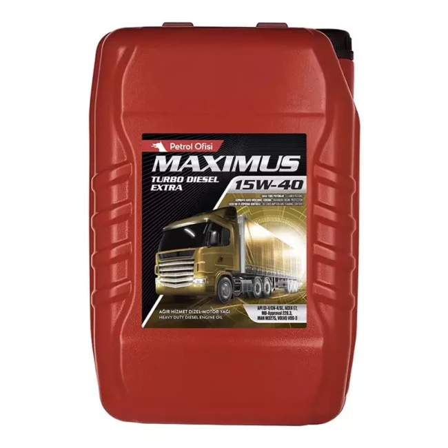 Моторное масло Petrol Ofisi Maximus Turbo Diesel Extra 15W-40 19,8л (11343-35YG) Моторное масло Petrol Ofisi Maximus Turbo Diesel Extra 15W-40 19,8л (11343-35YG)