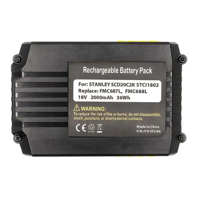 Акумулятор Power Plant для BLACK DECKER 18V 2Ah Li-ion (TB920693)