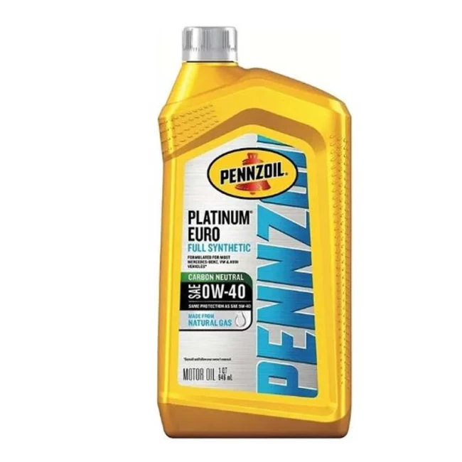 Моторное масло Pennzoil Platinum Euro 0W-40 1л (55005113)