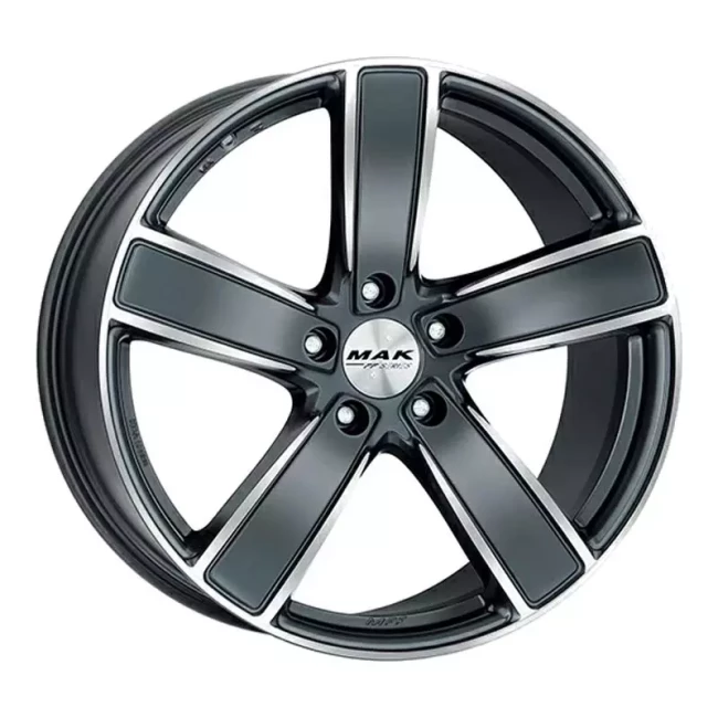 Диск MAK TURISMO-D-FF (R21 10 5x112 ET19 66,45) GUN MET-MIRROR FACE