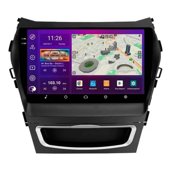 Мультимедийная система Phantom DVA-2K9 Pro 4G 360° Hyundai Santa Fe (DM)