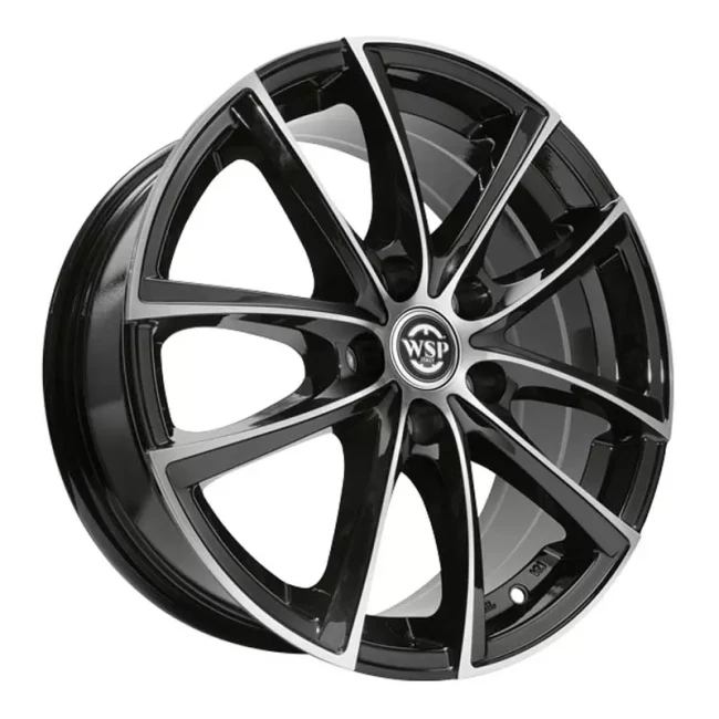 WSP ITALY WD001 PRASLIN (R17 7,5 5×112 ET51 57,1) GLOSSY BLACK POLISHED WSP ITALY WD001 PRASLIN (R17 7,5 5×112 ET51 57,1) GLOSSY BLACK POLISHED