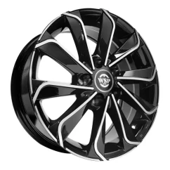 WSP ITALY WD003 CORINTO (R16 6,5 5×114,3 ET35) GLOSSY BLACK POLISHED
