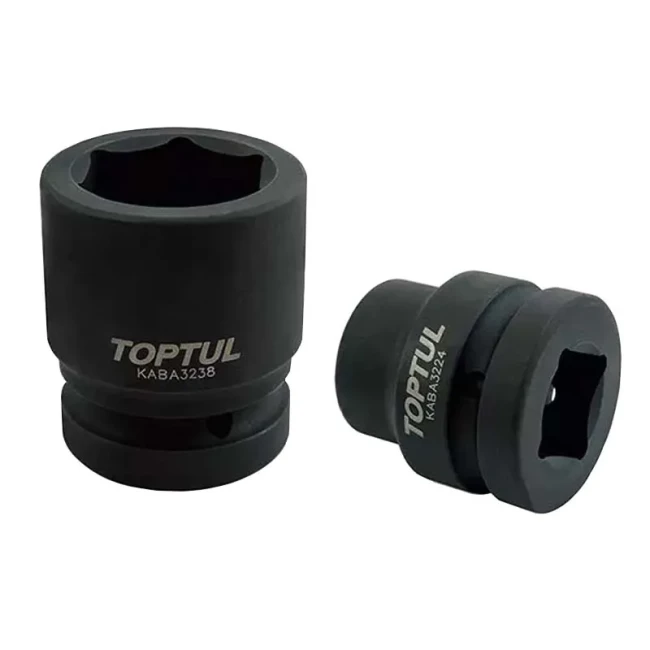 Головка торцевая ударная 1" 46мм TOPTUL (KABA3246) Головка торцевая ударная 1" 46мм TOPTUL (KABA3246)