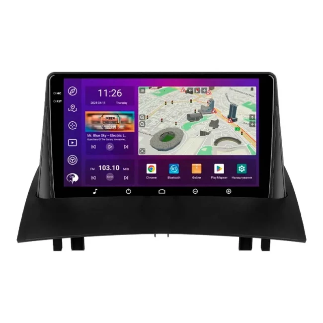 Мультимедийная система Phantom DVA-2K9 Pro 4G 360° Renault Megane 2 Мультимедийная система Phantom DVA-2K9 Pro 4G 360° Renault Megane 2