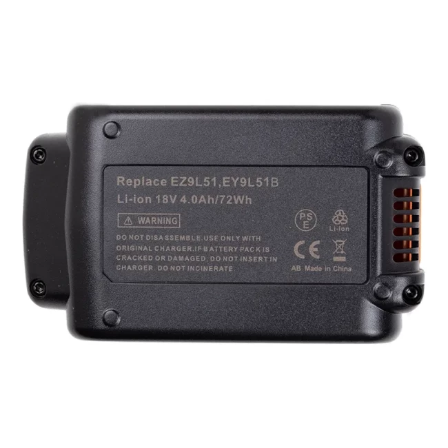 Аккумулятор Power Plant PANASONIC 18V 4.0Ah Li-ion (EY9L51B/TB921140)