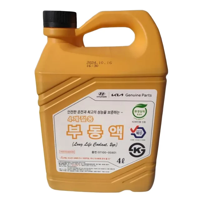 Антифриз Hyundai/Kia Long Life Coolant G12+ -80°C красный 4л (0710000401)