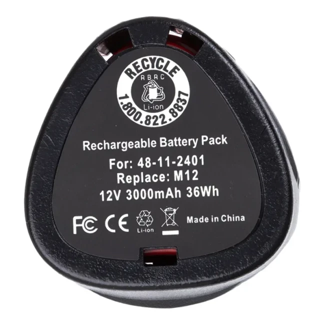 Аккумулятор Power Plant MILWAUKEE 12V 3.0Ah Li-ion (48-11-2440/TB921102)