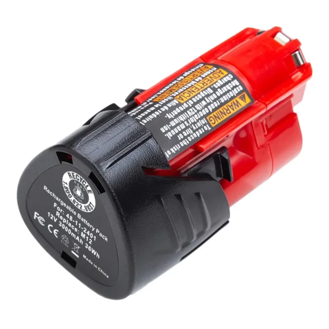 Аккумулятор Power Plant MILWAUKEE 12V 3.0Ah Li-ion (48-11-2440/TB921102)