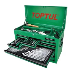 Ящик із інструментом Toptul 9 секцій 186шт (GCBZ186A)