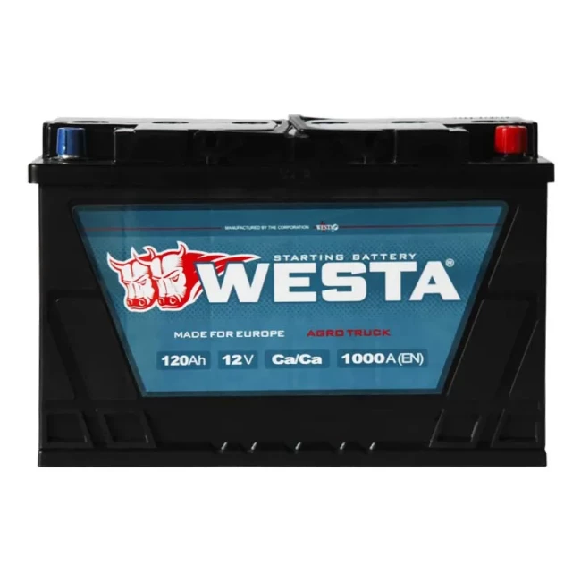 Автомобільний акумулятор WESTA 6CT-120Ah АзЕ (WT120)