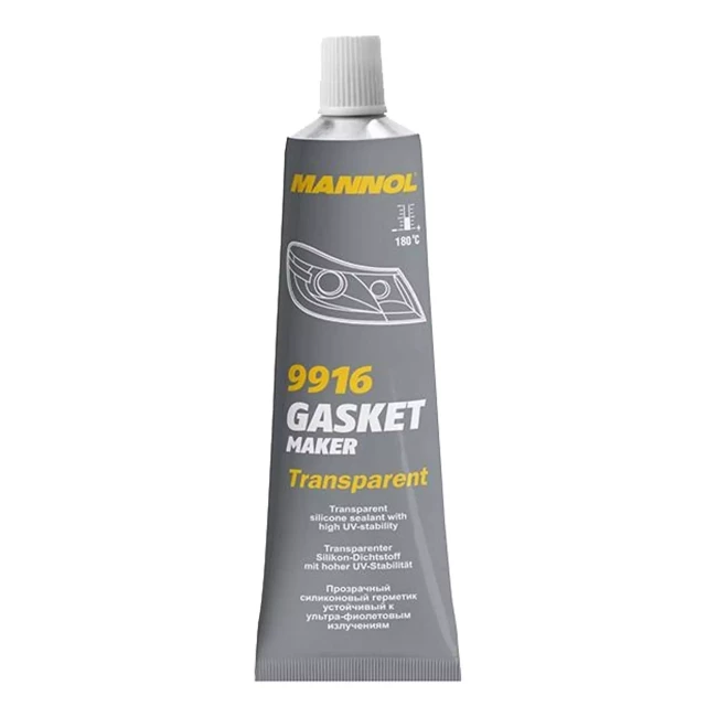 Герметик Mannol Silicone-Gasket transparent 85г (9916)