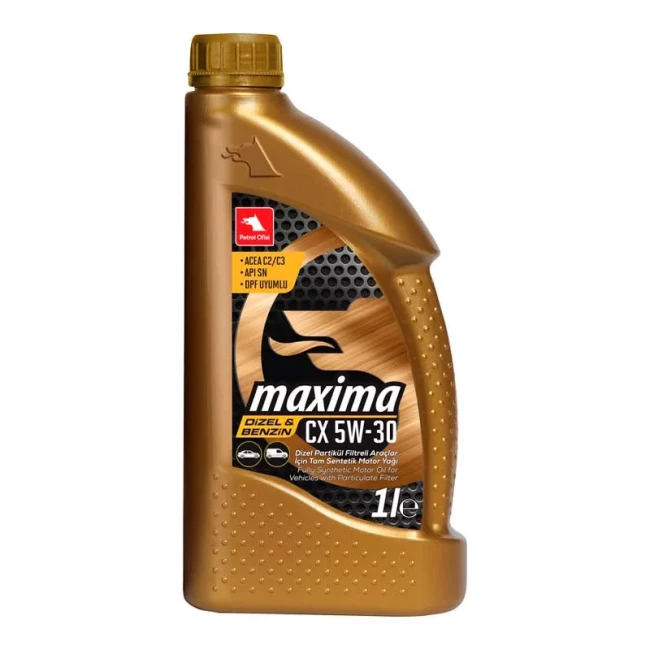 Моторное масло Petrol Ofisi Maxima CX 5W-30 1л (11206-55YG)