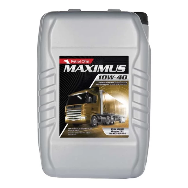 Моторное масло Petrol Ofisi Maximus 10W-40 20л (11342-35YG)