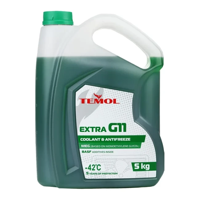 Антифриз Temol Extra G11 -40°C зеленый 5л (547fe4cc5030)