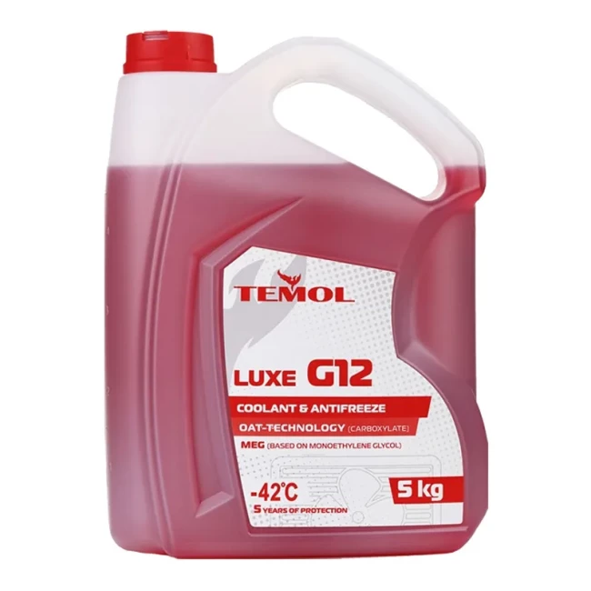 Рідина охолоджуюча Antifreeze Luxe G12 Red 5кг