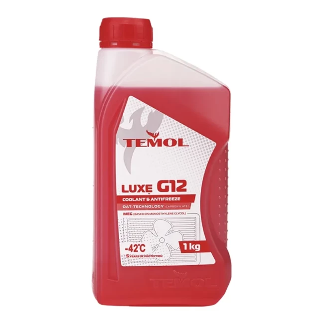 Антифриз Temol Luxe G12 красный 1л (4b17d54e3807-1)