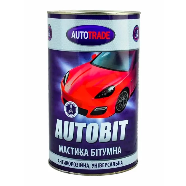 Мастика бітумно-бутилкаучукова Autotrade 5л