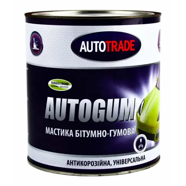 Мастика гумово-бітумна Autotrade 3л (47480)