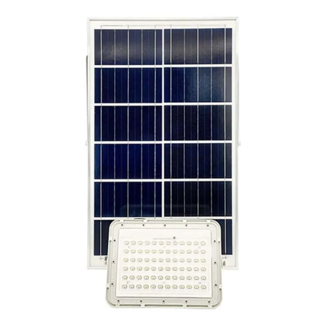 Светодиодный прожектор Protester 150W с солнечной панелью (SLFL1501)