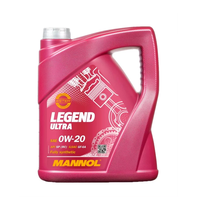 Моторное масло MANNOL LEGEND ULTRA 0W-20 5л (MN7918-5)