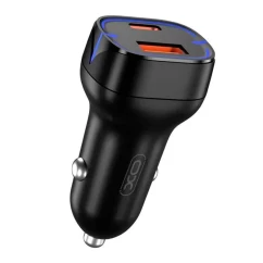 Автомобильное зарядное устройство XO CC37 Black