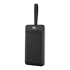 Внешний аккумулятор XO PR156 30000mAh 3-Input PD20W + QC22.5W Black (PR156_Black)