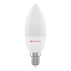 Лампа светодиодная Electrum 8W E14 4000K свеча (A-LC-1429)