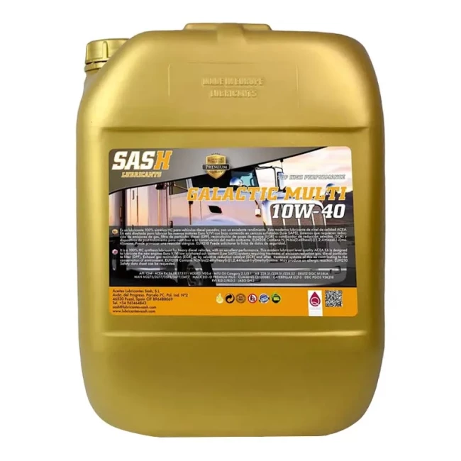Моторное масло SASH Galactic Multi 10W-40 20л (105642)
