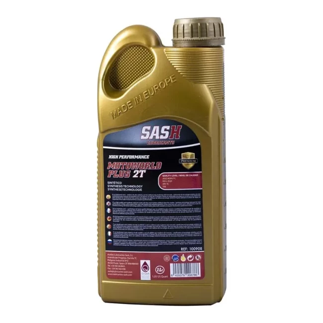 Моторна олива SASH MotoWorld Plus 2T 1л (100908)