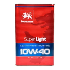 Моторное масло Wolver Super Light 10W-40 5л (4260360943904)