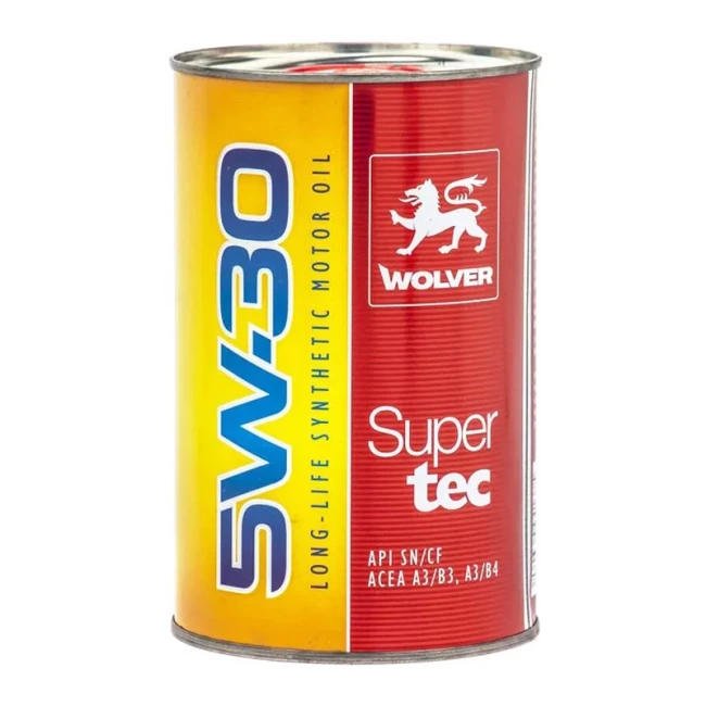 Моторна олива Wolver Supertec 5W-30 1л (4260360941375)