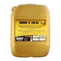 Гидравлическое масло SASH Hidrol V ISO 46 HVLP 20л (101123)