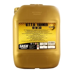 Гидравлическое масло SASH UTTO Farmer 10W-30 20л (100816)