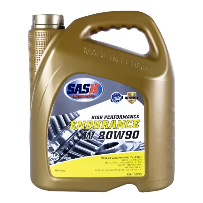 Трансмиссионное масло SASH Endurance-W 80W-90 5л (100743)