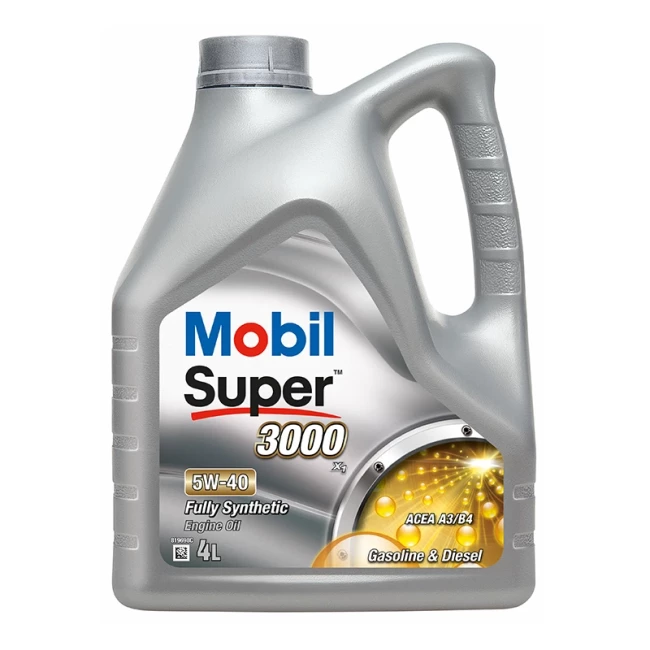 Масло моторное Mobil Super 3000 X1 5W-40 4л (152566)