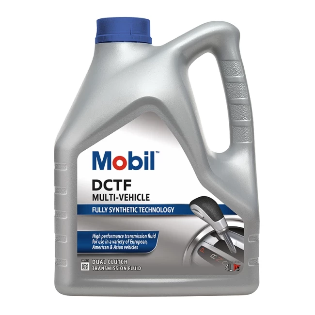 Трансмиссионное масло Mobil DCTF Multi-Vehicle 4 л (156312/157607)