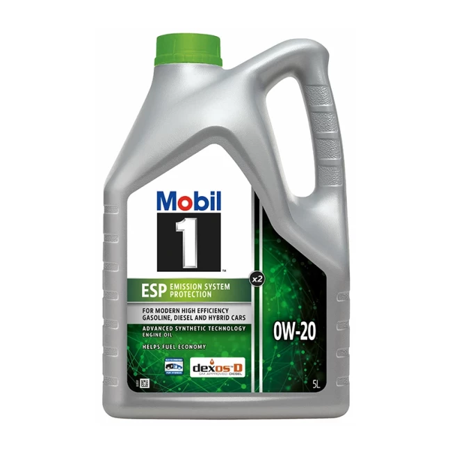 Моторное масло Mobil 1 ESP X2 0W-20 5л
