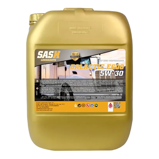 Моторное масло SASH GALACTIC E600 5W-30 20л (106333) Моторное масло SASH GALACTIC E600 5W-30 20л (106333)