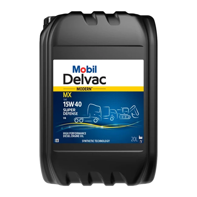 Моторное масло Mobil Delvac Modern Super Defense V4 15W-40 20л (157336)