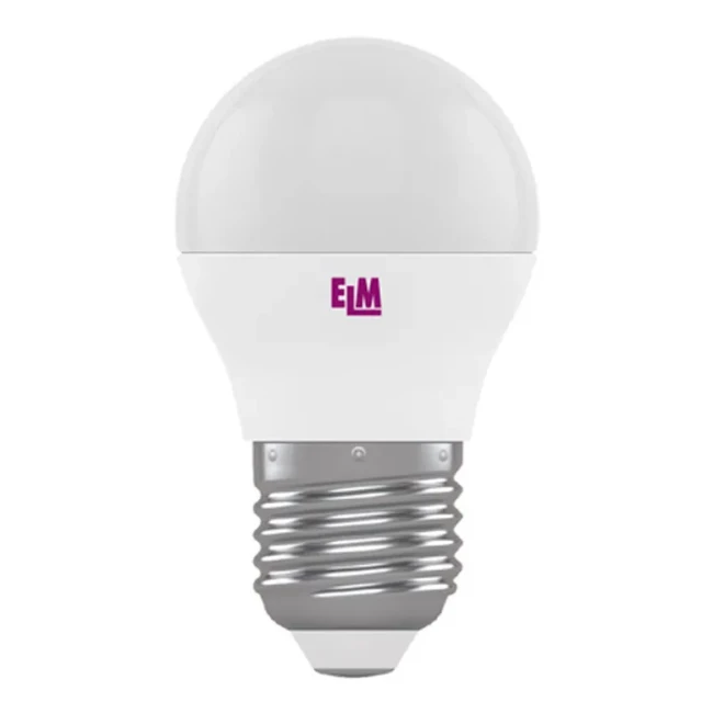Лампа светодиодная ELM 5W E27 3000K (18-0086) Лампа светодиодная ELM 5W E27 3000K (18-0086)