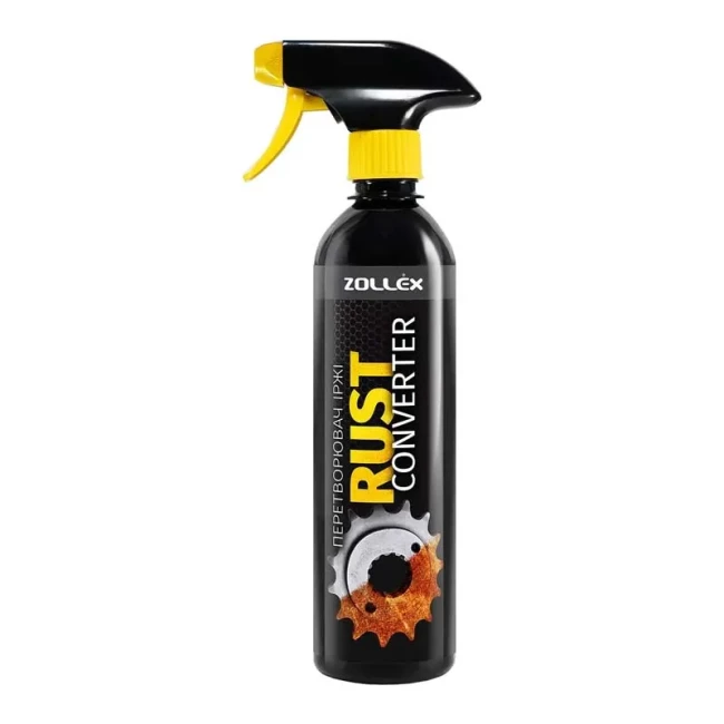 Перетворювач іржі Zollex Rust remover 0,5л (18001/3928713) Перетворювач іржі Zollex Rust remover 0,5л (18001/3928713)