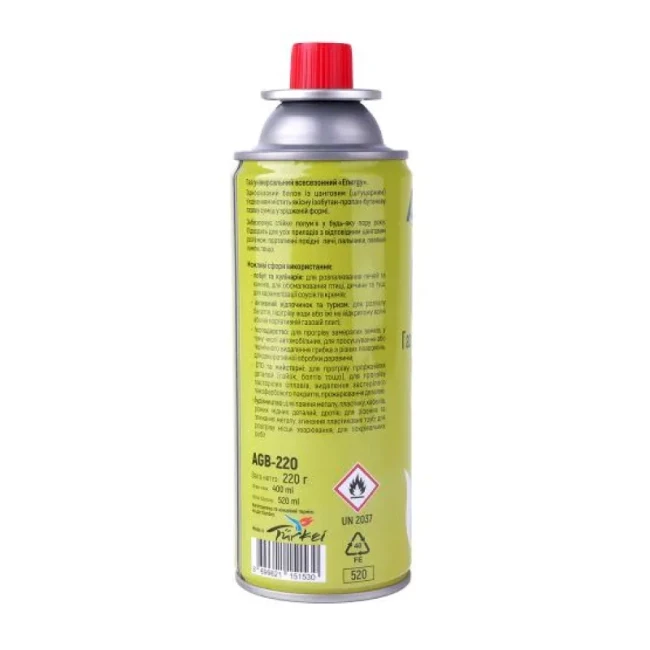 Газовый баллон Alloid 220 гр (24/1680/54181)