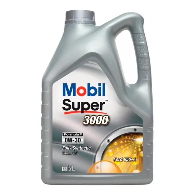 Моторное масло SUPER 3000 FORMULA F 0W30 5л MOBIL (0W30 3000 F-F 5L)