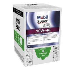 Моторное масло MOBIL SUPER 2000X1 10W40 BAG-IN-BOX-20л (153732)