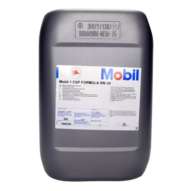 Моторное масло Mobil 1 ESP Formula 5W-30 20л (154303)
