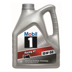 Моторное масло MOBIL 1 RACING 4T 15W50/4 л (157314)