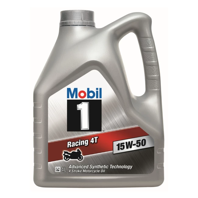 Моторное масло Mobil 1 Racing 4T 15W-50 4л (157314)