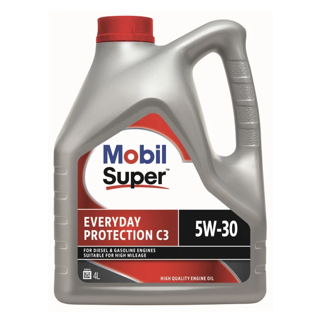 Моторное масло Mobil Super Everyday Protection C3 5W-30 4л (158016)